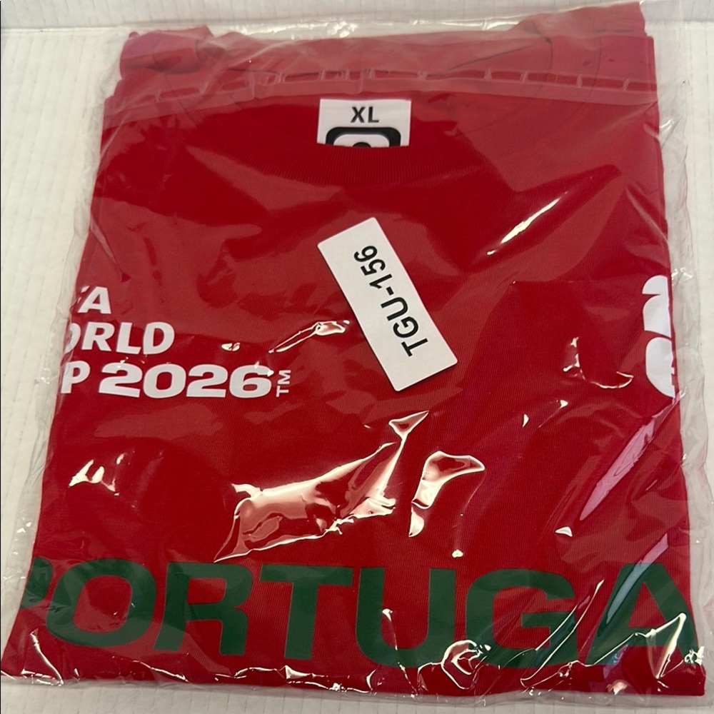 Red Portugal Short Sleeve Tee - XL